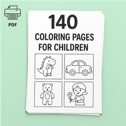 Managing ADHD with Cognitive Behavioral Therapy for Children (Ages 4-14) Plus 140 Printable Coloring Pages for Kids